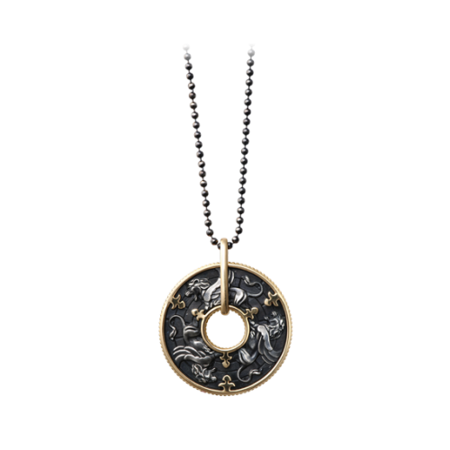 Neclace Silver Ribbon